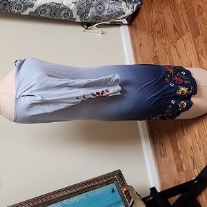 Johnny Was small Blue cotton dress